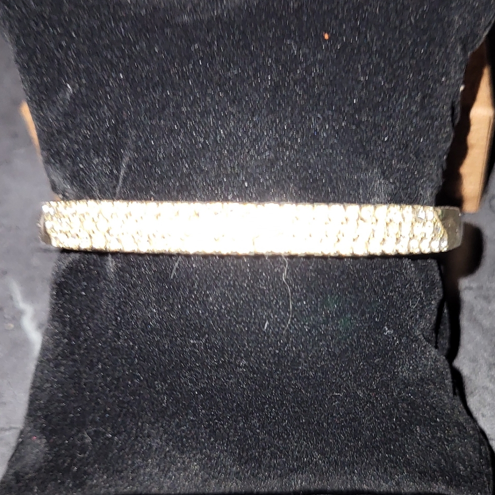 Swarovski crystal bangle bracelet